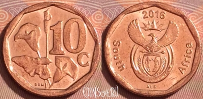ЮАР 10 центов 2016 года, 359k-144