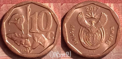 ЮАР 10 центов 2017 года, 108m-095