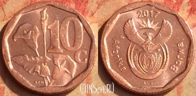 ЮАР 10 центов 2017 года, 211o-004