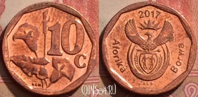 ЮАР 10 центов 2017 года, 290k-073