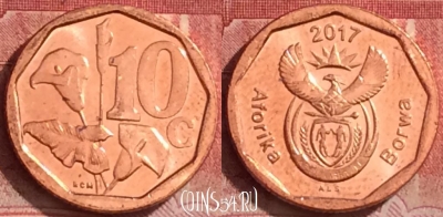 ЮАР 10 центов 2017 года, 379k-084
