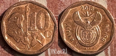 ЮАР 10 центов 2018 года, s050s-220