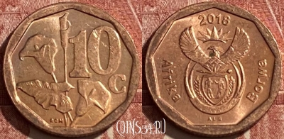 ЮАР 10 центов 2018 года, 449q-058