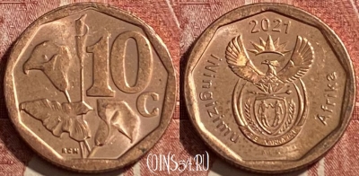 ЮАР 10 центов 2021 года, 449q-081