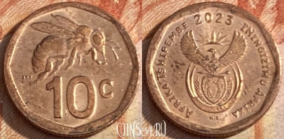 ЮАР 10 центов 2023 года, 448r-116
