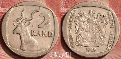 ЮАР 2 ранда 1989 года, KM# 139, 062l-096