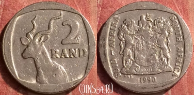 ЮАР 2 ранда 1990 года, KM# 139, 409-117