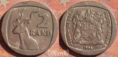 ЮАР 2 ранда 1995 года, KM# 139, 157i-053