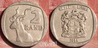 ЮАР 2 ранда 1998 года, KM# 165, 392-093