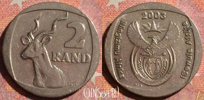 ЮАР 2 ранда 2003 года, KM# 335, 362-088