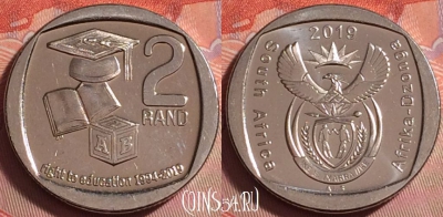 ЮАР 2 ранда 2019 года, UNC, 066k-045