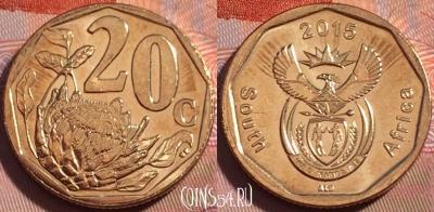 ЮАР 20 центов 2015 года, 117b-092