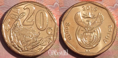 ЮАР 20 центов 2015 года, 262a-098