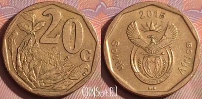 ЮАР 20 центов 2015 года, 241k-059