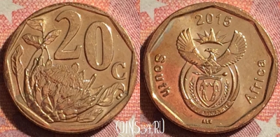 ЮАР 20 центов 2015 года, 374-049
