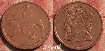 ЮАР 5 центов 2000 года, KM# 160, 231-136