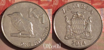 Замбия 1 квача 2014 года, КМ# 209, s216a-047