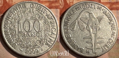 Западная Африка 100 франков 2009 г., KM# 4, 203s-133