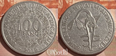 Западная Африка 100 франков 2012 года, 226r-023