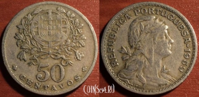 Португалия 50 сентаво 1959, 52-030