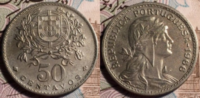 Португалия 50 сентаво 1966, 51-097