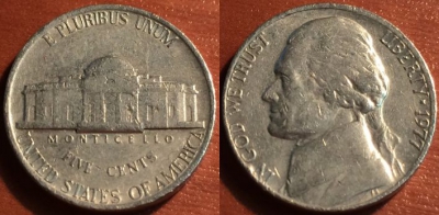 США 5 центов 1977, 48-185