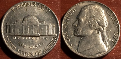 США 5 центов 1979 года, KM# A192, 58-078
