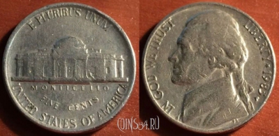 США 5 центов 1983 года P, KM# A192, 54-075