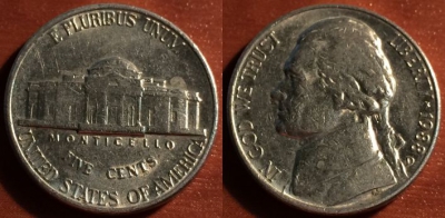 США 5 центов 1988 D, 54-083