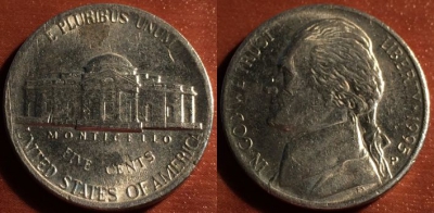США 5 центов 1995 P, 54-089