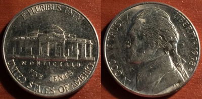 США 5 центов 1998 D, 54-091