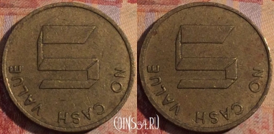 Жетон 5 No Cash Value Token, 163a-126