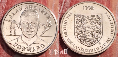 Жетон Alan Shearer forward 1998 Token, 252-114