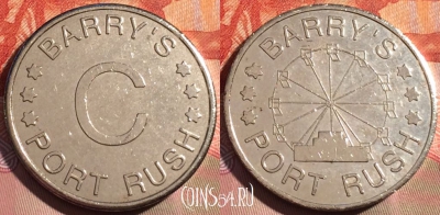 Жетон Barry's Port Rush C Token, 274a-047