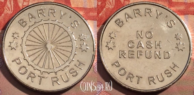 Жетон Barry's Portrush Token, 106c-076