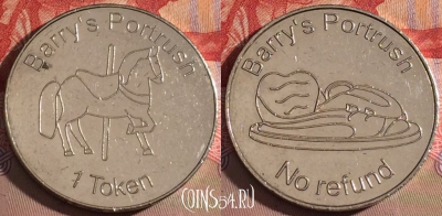 Жетон Barry's Portrush Token, 216a-105
