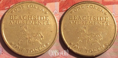 Жетон Beachside Amusements 1 Token, 253a-093