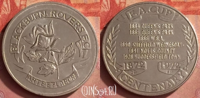 Жетон Blackburn Rovers Esso Token, 340l-140