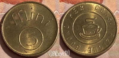 Жетон Buono per Consumazione mini 5 Token, 289q-081