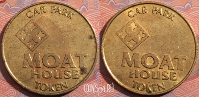 Жетон Car park Moat house Token, b079-055