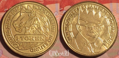 Жетон Carters Steam Fair 2014 Token, 195a-034