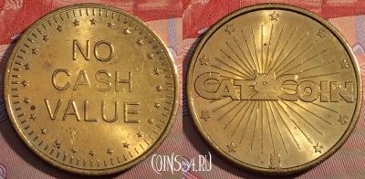 Жетон Cat Coin No Cash Value Token, 104c-127
