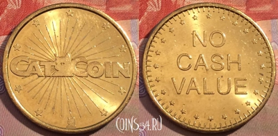 Жетон Cat Coin No Cash Value Token, 148c-103