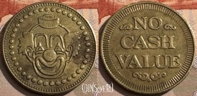 Clown No Cash Value Token, 047s-121 ♛