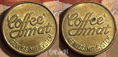 Coffeemat Vending Machine Token, 439s-016