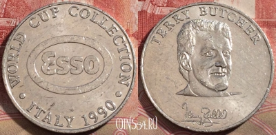 Жетон Esso - 1990 England World Cup Token, 217-002