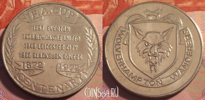 Жетон Esso Token - FA Cup Centenary 1872-1972, b063-143