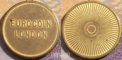 Жетон Eurocoin London Token, a144-082