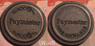 Жетон Eurocoin Paymaster 1993 Token, 059b-049