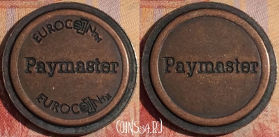 Жетон Eurocoin Paymaster Token, 167a-058